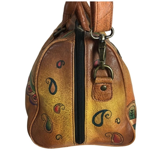 Anuschka Artistic Shoulder Bag and wallet - Picture 9 of 13